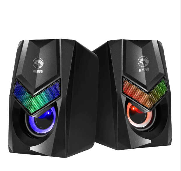 Marvo SG-118 Havoc 10 2.0 Stereo RGB Gaming Speaker