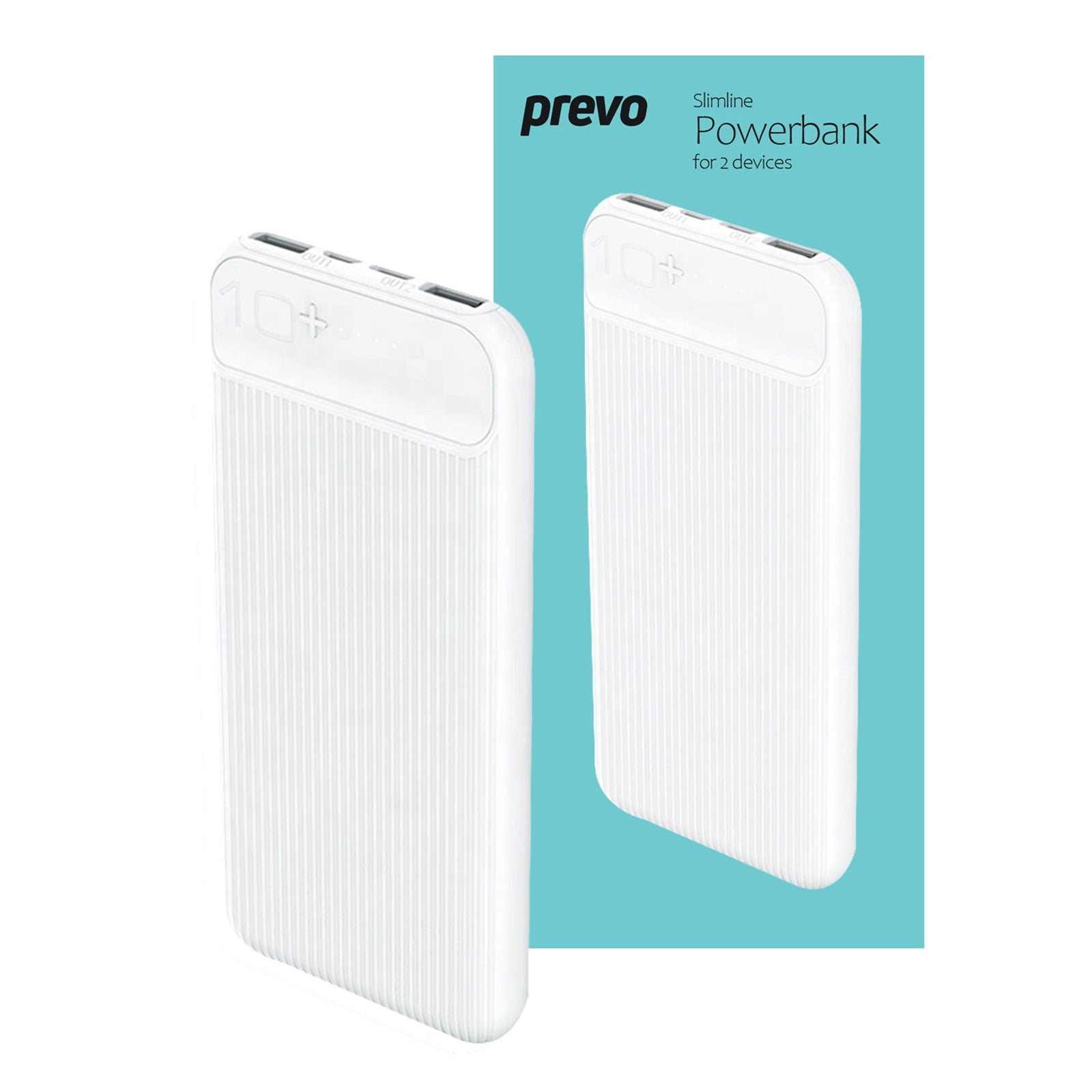 Prevo SP3012 Power bank,10000mAh Portable Fast Charger