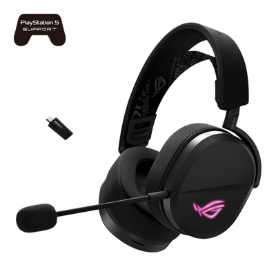 ROG Pelta -Tri-mode RGB gaming headset : Black